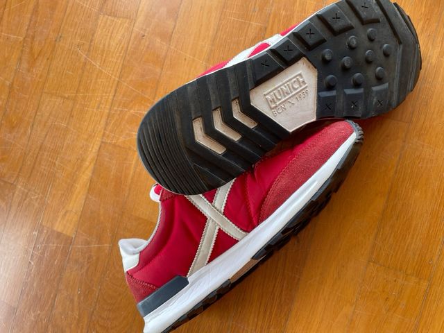 Zapatillas Munich Dynamo Hombre Talla 42 Rojas