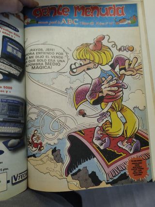 Colección entera y encuadernada Gente Menuda