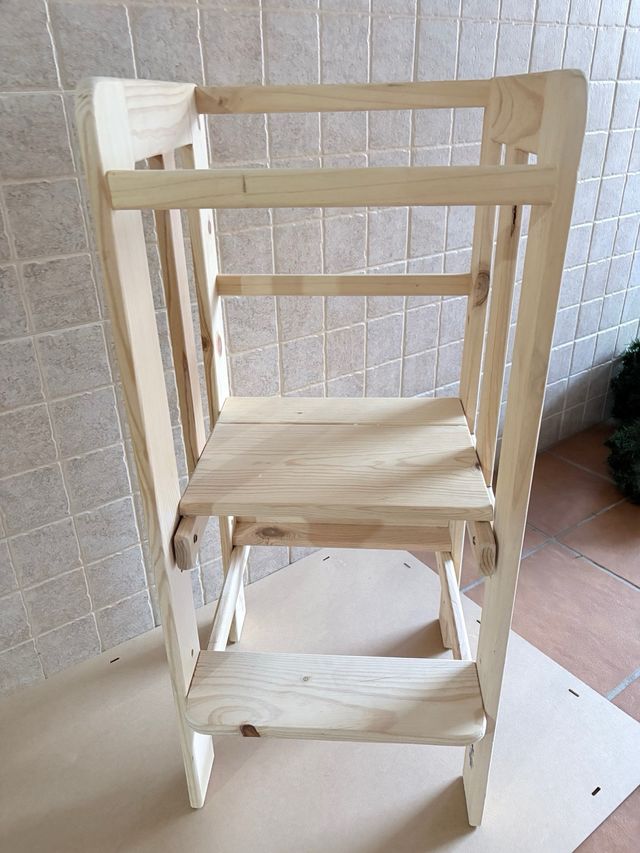 Torre de aprendizaje madera