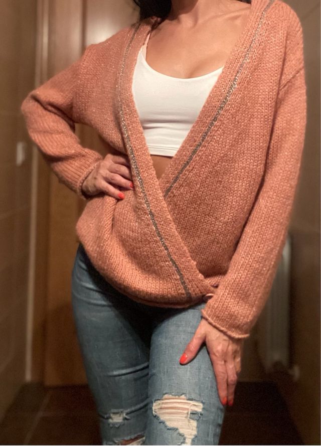 Cardigan Miss Captain Mohair/Lana Talla 1