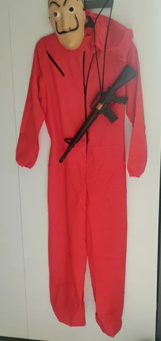 Disfraz La Casa de Papel Talla ML, 165-175 cms