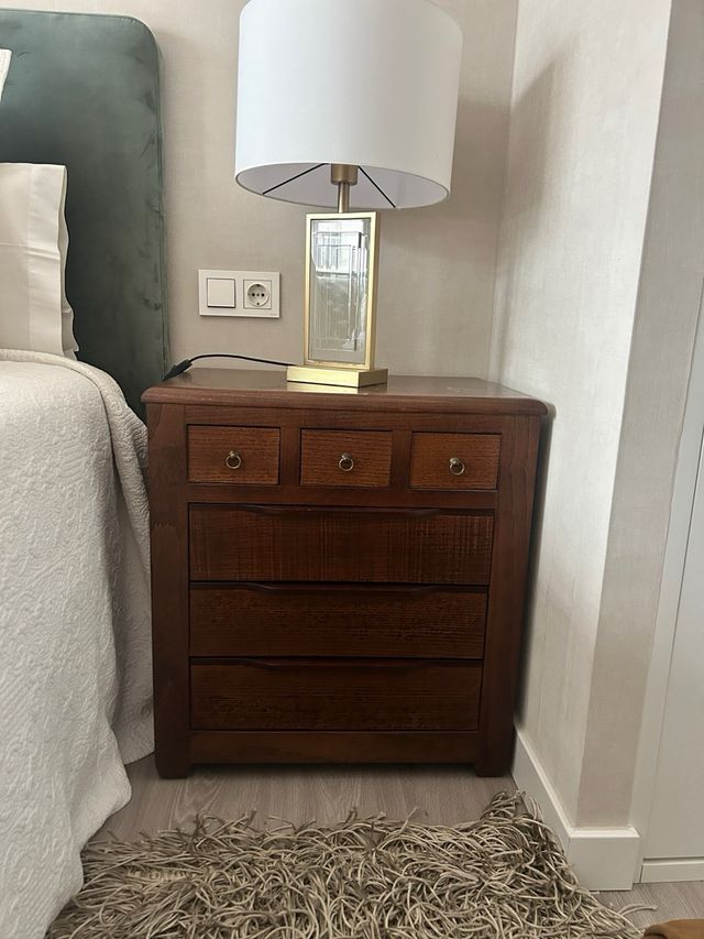 Dormitorio Matrimonio Madera 150cm