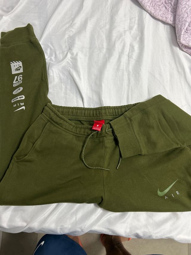 Chándal Nike Algodón Verde