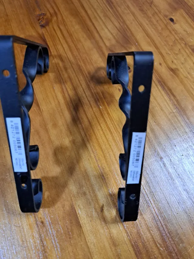 2 Soportes Forjados para Estante