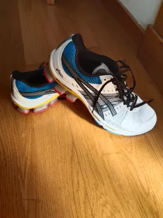 Zapatillas Asics Hombre Azul/Blanco