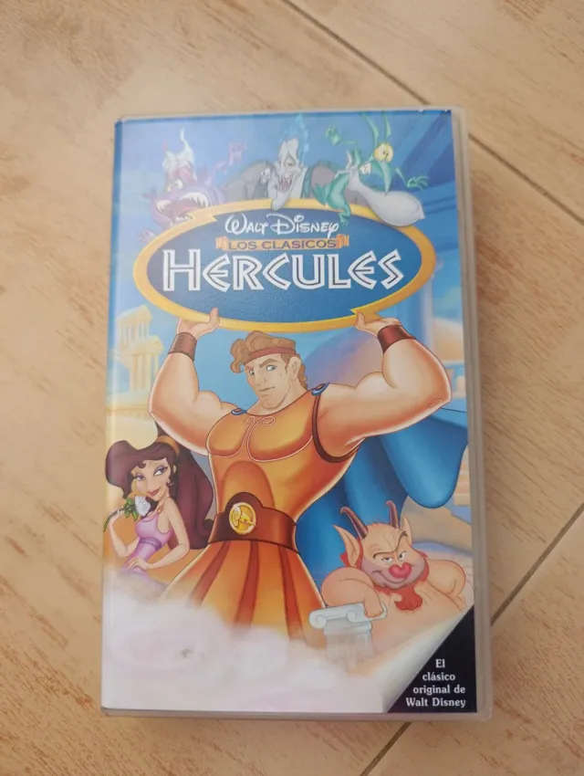 Película VHS Hércules Walt Disney