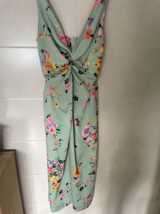 Mono floral Zara verde