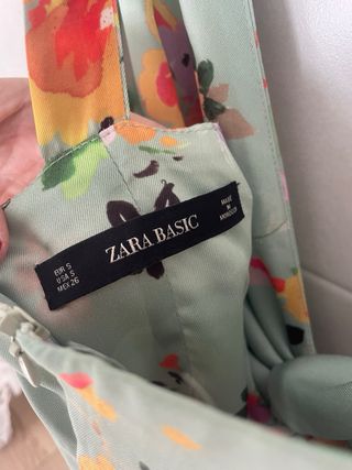 Mono floral Zara verde