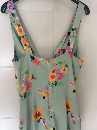 Mono floral Zara verde