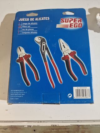 Juego de Alicates Super Ego