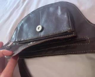 Riñonera Piel Vacuno Marrón