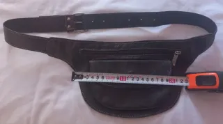 Riñonera Piel Vacuno Marrón