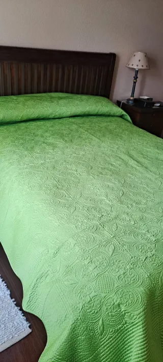 Colcha Zara Home verde