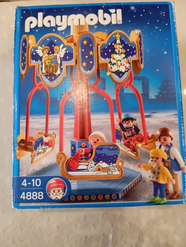 Playmobil tiovivo Belén Navideño 4888
