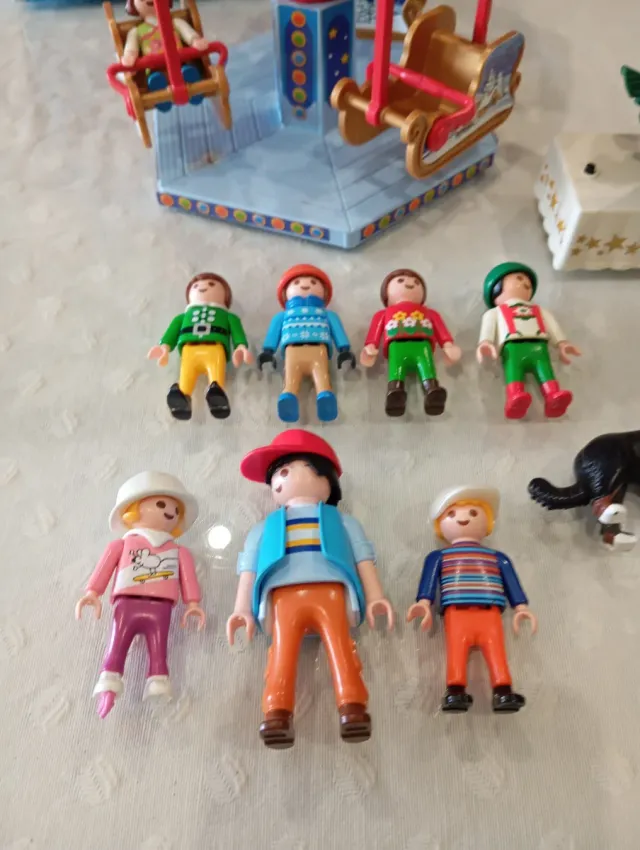Playmobil tiovivo Belén Navideño 4888