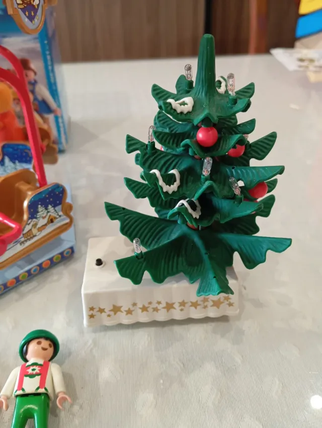 Playmobil tiovivo Belén Navideño 4888