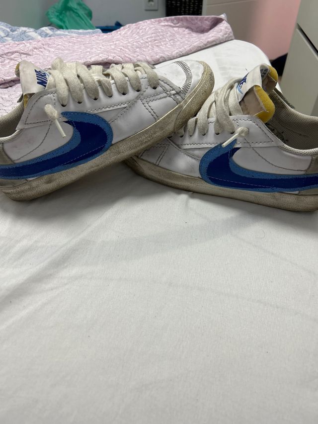 Zapatillas Nike Blazer Jumbo Azul/Blanco