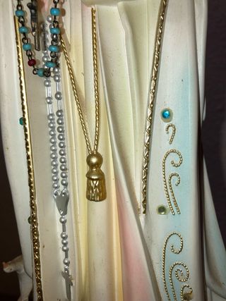 Virgen de Fátima con rosario