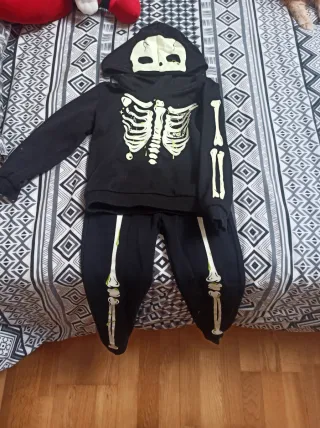 Chándal esqueleto infantil