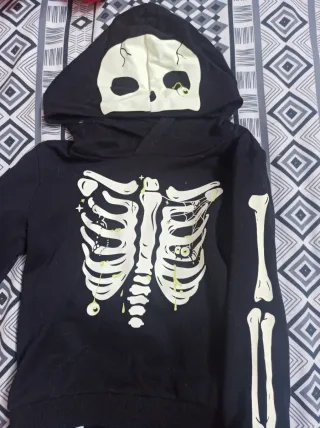 Chándal esqueleto infantil