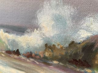 2 Cuadros Antiguos Óleo Lienzo