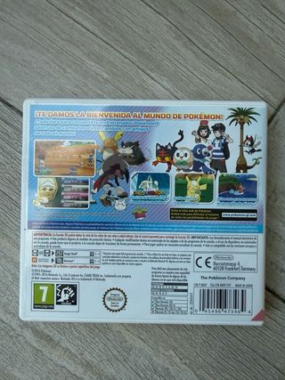 Pokémon Luna Nintendo 3DS Juego