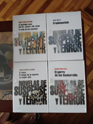 Colección novelas de suspense y terror