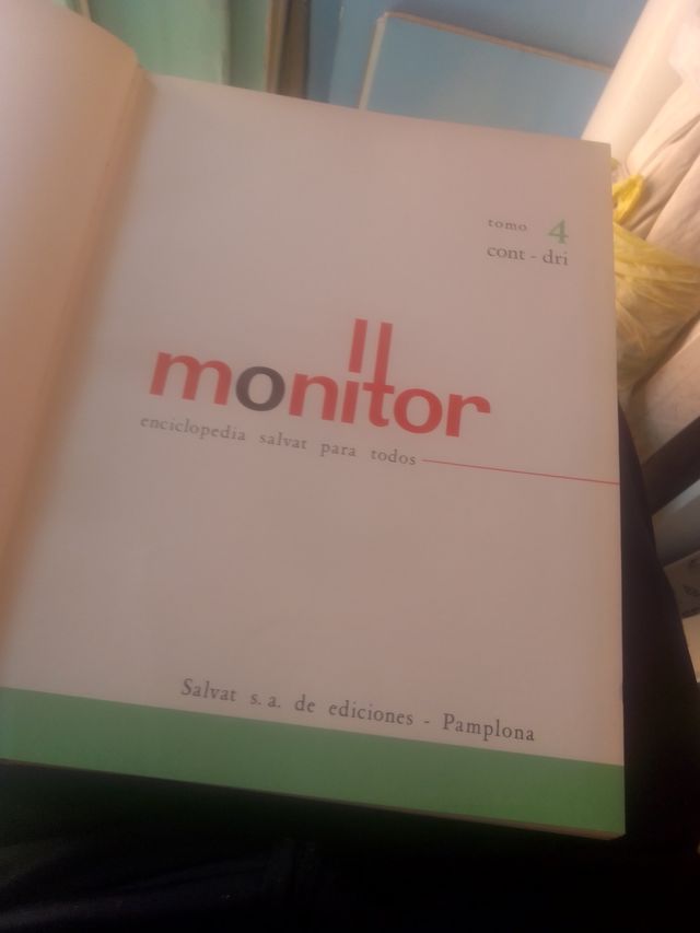 Libro Monitor CONT-DRI 4