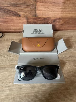 Gafas Ray-Ban Meta Wayfarer Negras