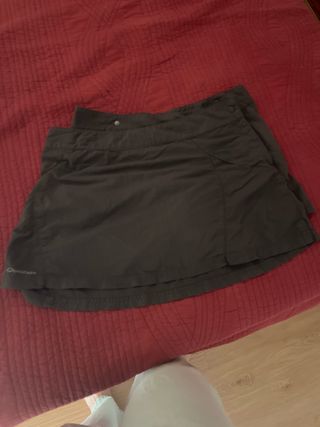 Falda pantalón Quechua Marrón Talla S