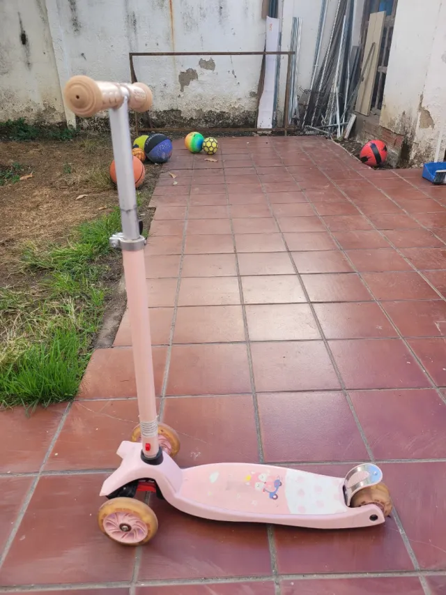 Patinete 3 Ruedas Infantil Rosa