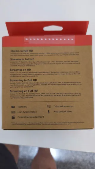 Fire TV Stick HD 8 GB Wi-Fi 5