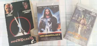 Pack VHS Los Inmortales