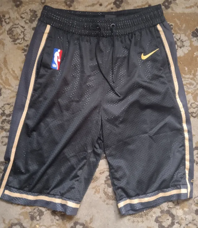 Pantalón corto baloncesto Nike Lakers Negro