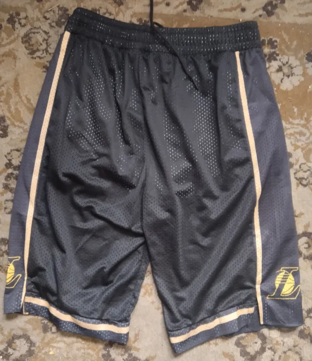 Pantalón corto baloncesto Nike Lakers Negro