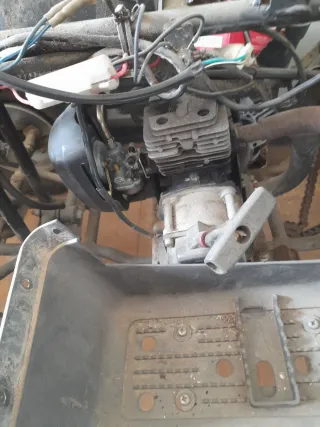 Mini Quad Keeway Averiado.