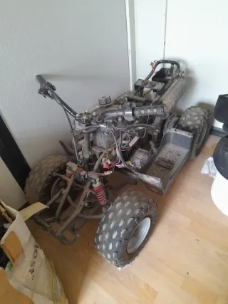 Mini Quad Keeway Averiado.