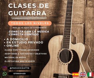 Clases de guitarra personalizadas