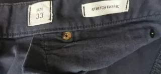 Pantalón Armani Hombre Azul Marino