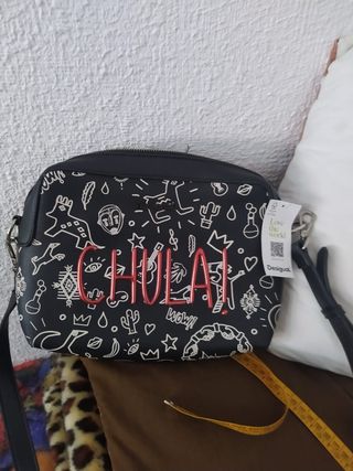 Bolso bandolera Desigual CHULA!