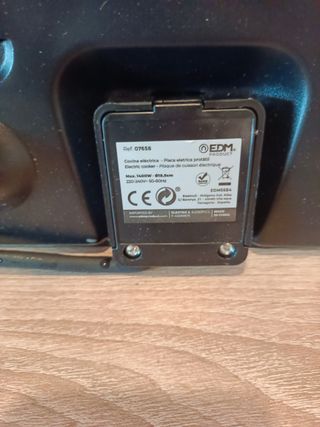 Cocina Eléctrica EDM 1400W