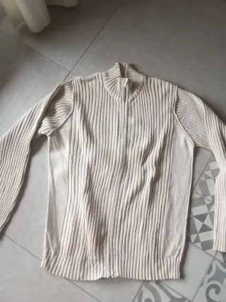 Rebeca Springfield Hombre Beige Cremallera