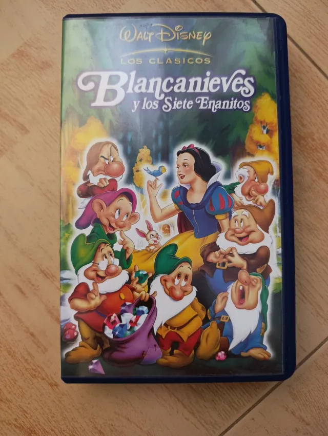 VHS Blancanieves y los 7 Enanitos Disney