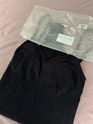 Body reductor mujer negro talla M