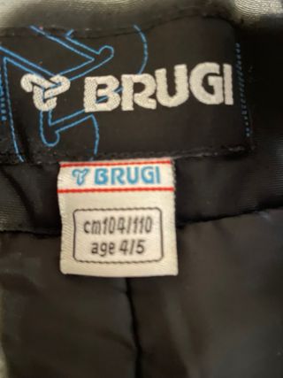 Pantalón de esquí Brugi 4-5 años negro
