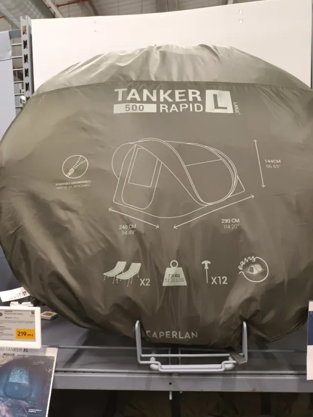 Biwy Carpfishing Rapid Tanker Decathlon