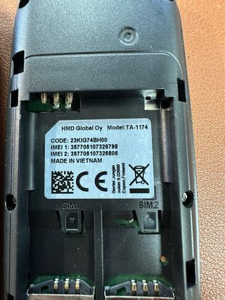 Nokia 105-2019 Dual Sim Black (TA-1174)#800600