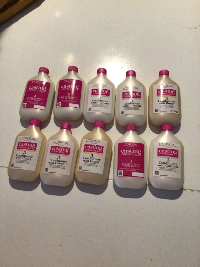 10 x L'Oréal Casting Crème Gloss Acondicionador