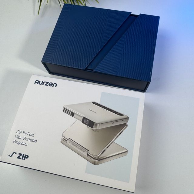 Proyector Aurzen ZIP Tri-Fold Portátil