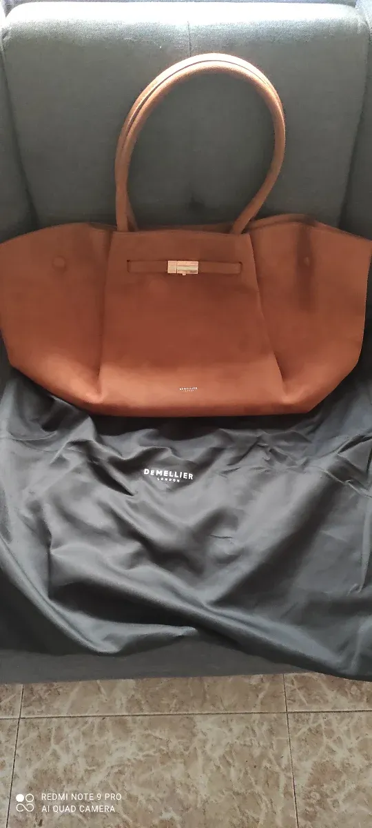 Bolso Demellier London Marrón